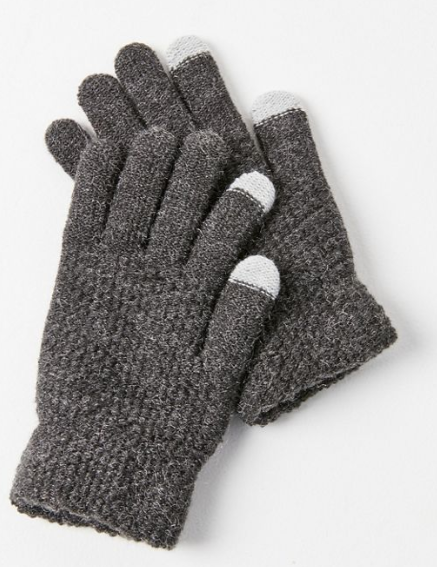These gloves are made with special material that allows the wearer to use their smartphone while wearing